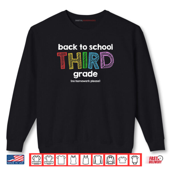 Third Grade Class & 3rd Grade Teacher Back To School Shirt 1 Sweatshirt Third Grade Class 3rd Grade Teacher Back To School Shirt digitalhandmades.com