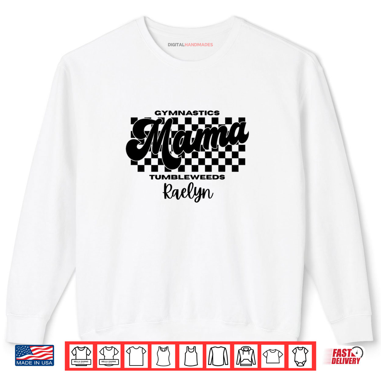 Tumbleweeds Gymnastics Mama Shirt Tumbleweeds Gymnastics Mama Shirt