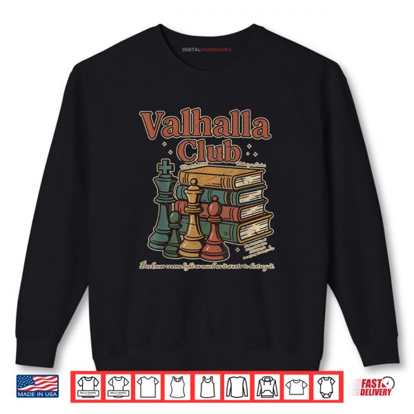 Sweatshirt Valhalla Club Twisted Series of Sin Ana Book Love Volkov Shirt digitalhandmades