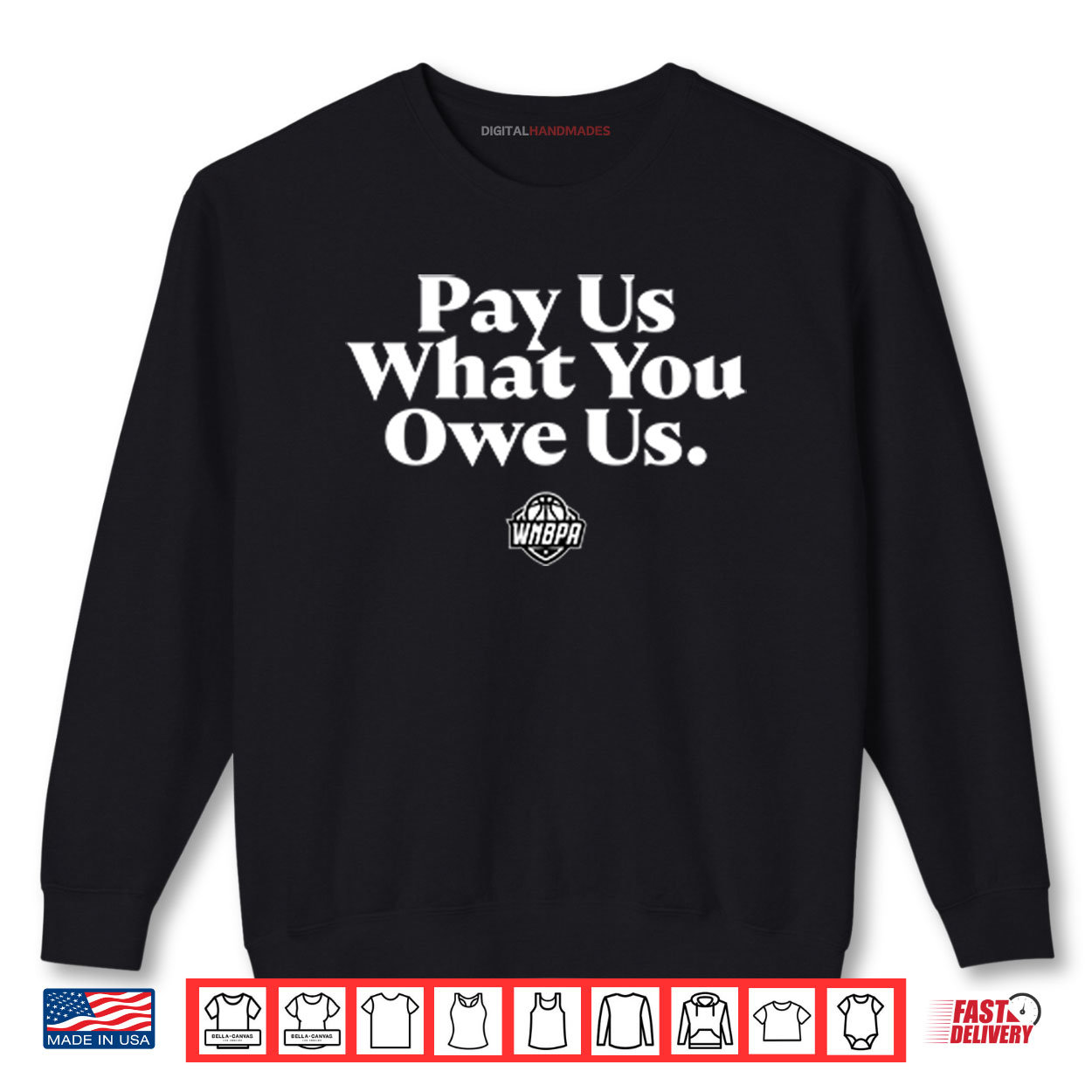WNBA Pay Us What You Owe Us Shirt WNBA Pay Us What You Owe Us Shirt
