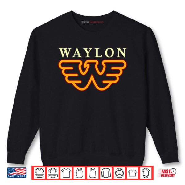 Waylon Jennings Silver Flying Shirt 1 Sweatshirt Waylon Jennings Silver Flying Shirt digitalhandmades.com