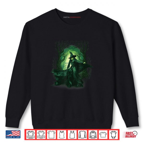 Sweatshirt Wicked For Good Elphaba Twirl in the Forest Shirt