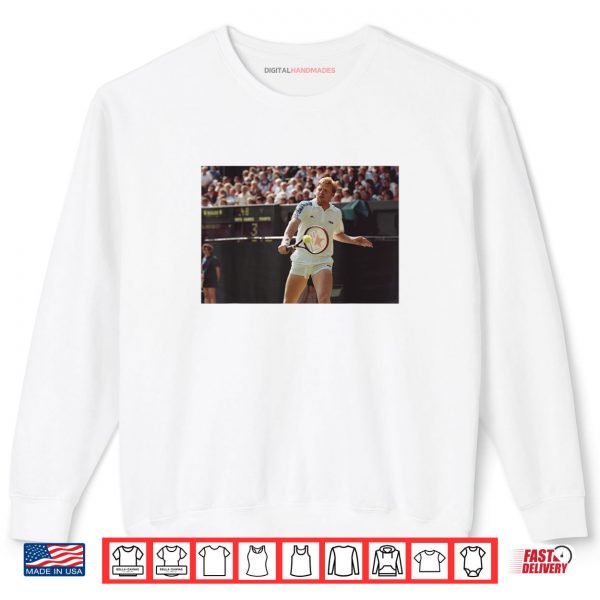 Wimbledon Tennis Legend Boris Becker 1991 Shirt 1 Sweatshirt Wimbledon Tennis Legend Boris Becker 1991 Shirt digitalhandmades