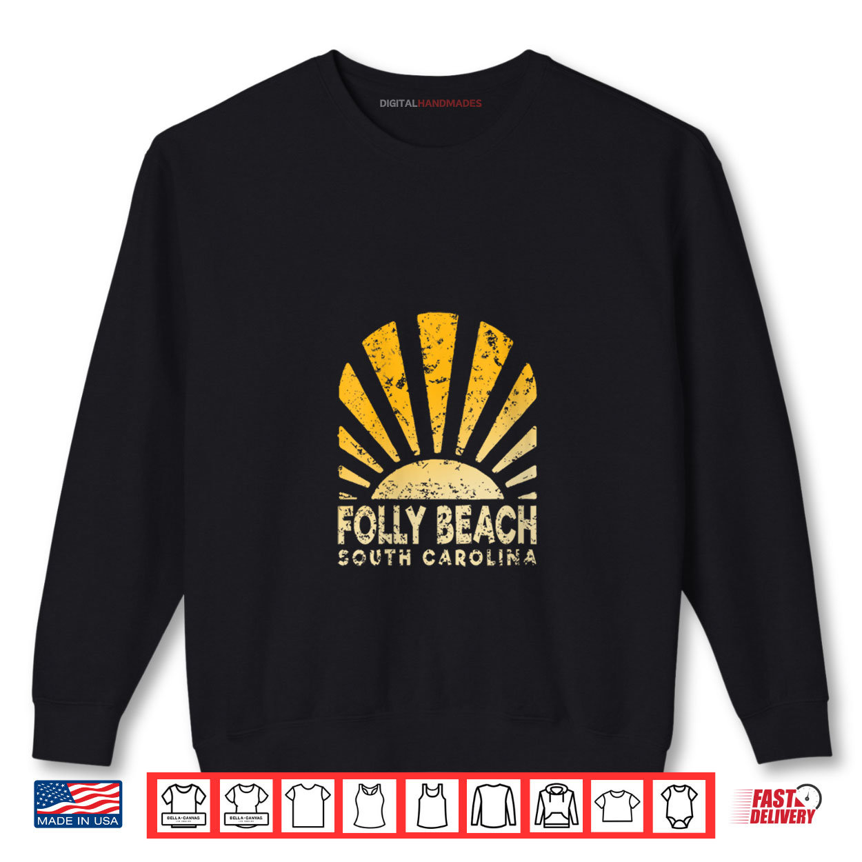 Womens Folly Beach SC Sunny Folly Beach South Carolina Shirt Womens Folly Beach SC Sunny Folly Beach South Carolina Shirt