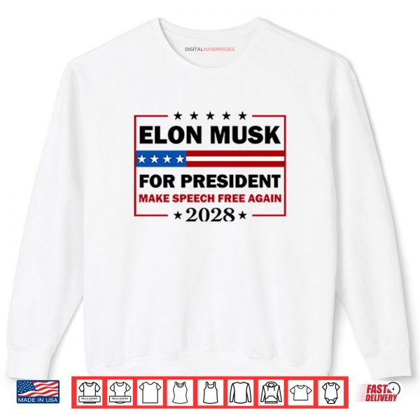 Elon Musk For President Make Speed Free Again Shirt 1 SweatshirtElon Musk For President Make Speed Free Again Shirt digitalhandmades