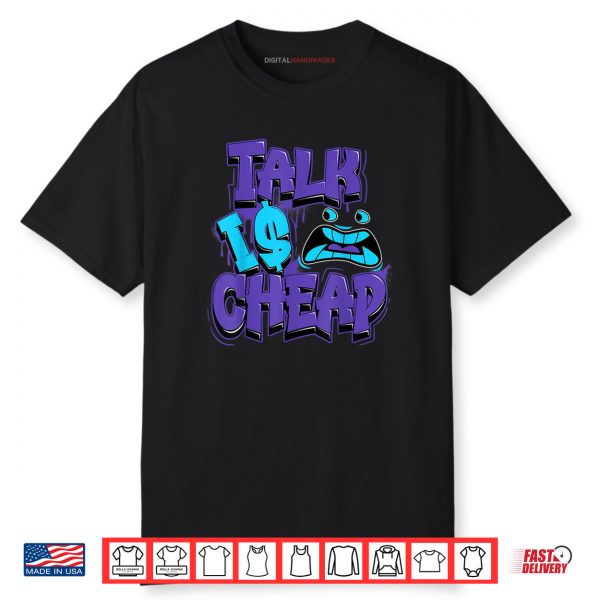 Talk Is Cheap 8 Aqua Matching Tee Color Match Shirt