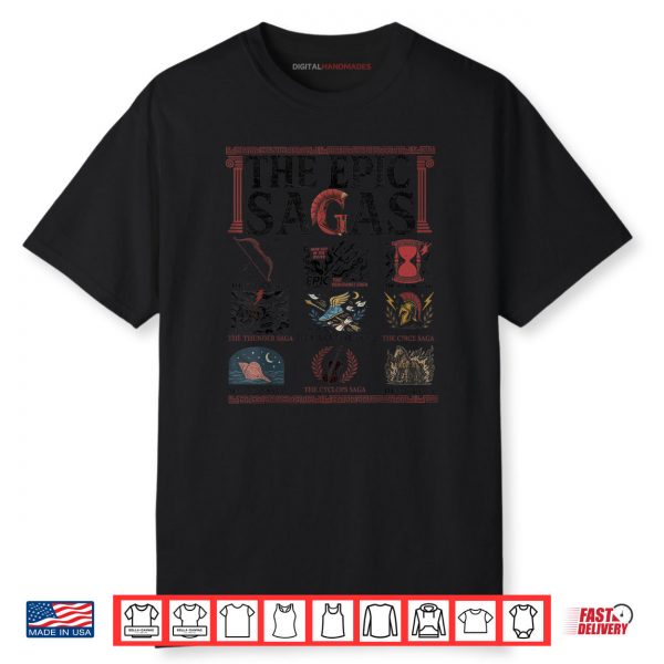 The Epic Sagas Ithaca Saga Musical Thunder Wisdom Odysseus Shirt