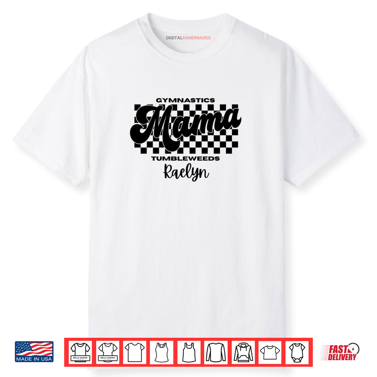 Tumbleweeds Gymnastics Mama Shirt Tumbleweeds Gymnastics Mama Shirt