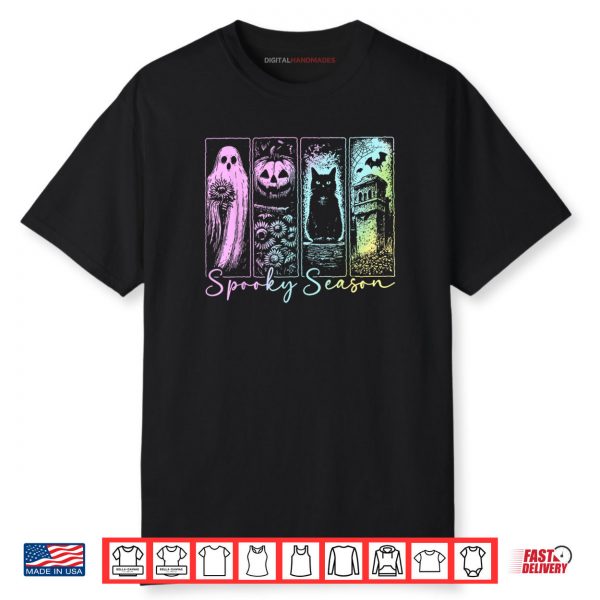 Vintage Halloween Horror Spooky Season Shirt
