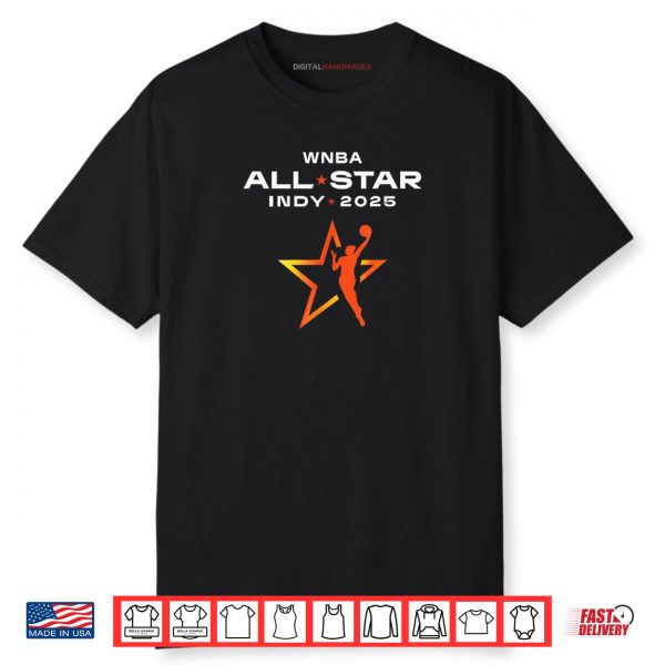 WNBA Indiana Fever Star Power 2025 All Star Shirt