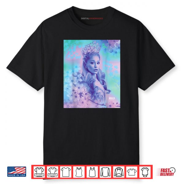 Wicked For Good Glinda Close Up Florals Shirt