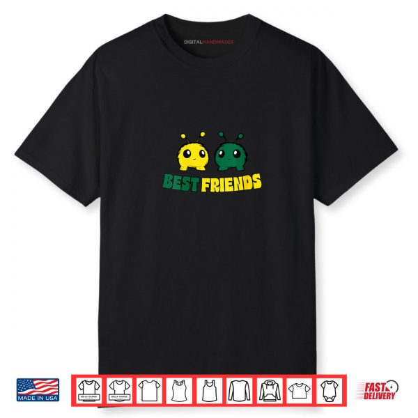 Womens CEL Cute Fuzzies Best Friends Shirt