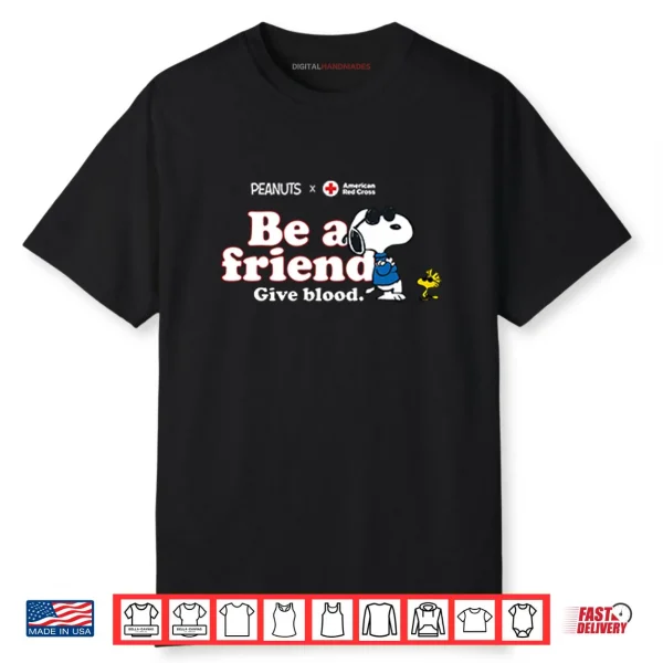 American Red Cross Snoopy Shirt