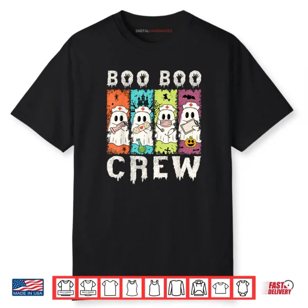 Boo Boo Crew Nurse Halloween Ghosts Shirt
