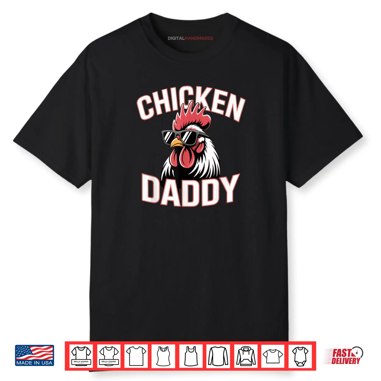 Chicken Daddy Raising Farm Chickens Shirt Chicken Daddy Raising Farm Chickens Shirt