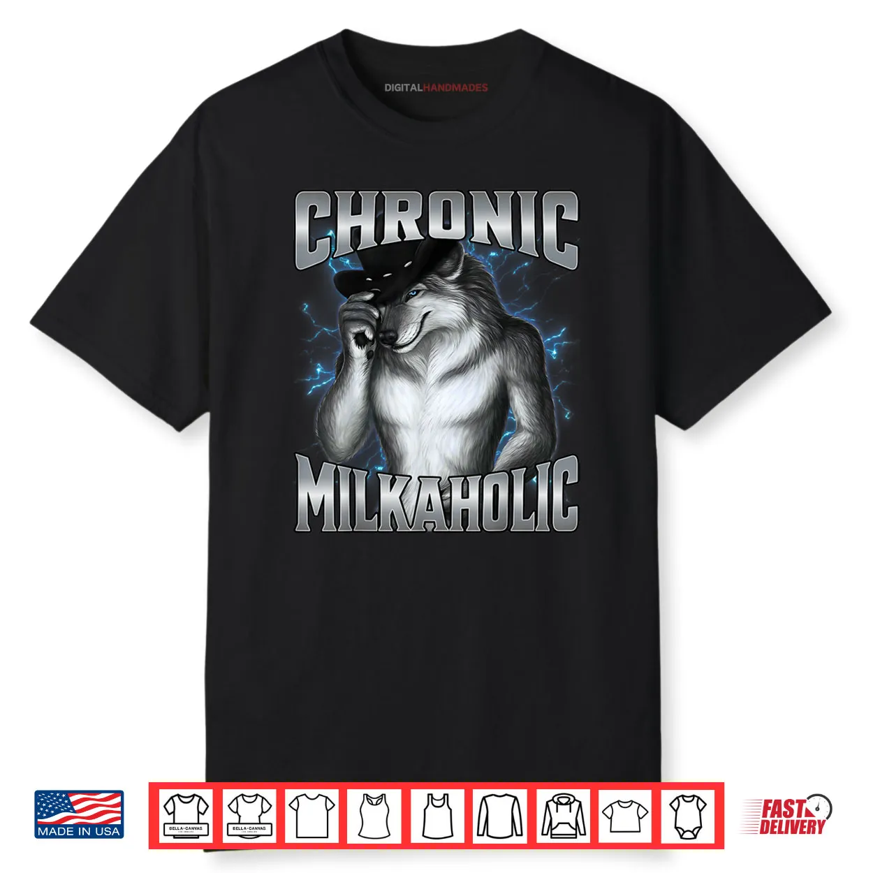 Chronic Milkaholic Cringe Alpha Werewolf Meme Shirt Chronic Milkaholic Cringe Alpha Werewolf Meme Shirt