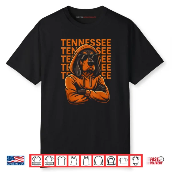 Cool Tennessee Dog Lovers Coonhound Shirt