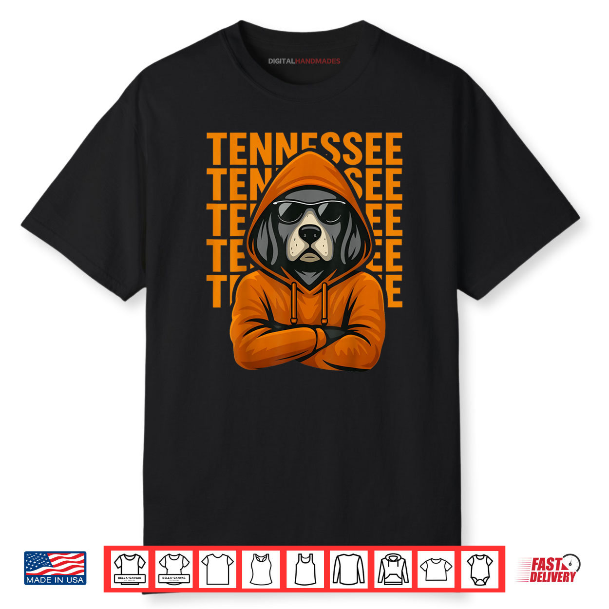 Cool Tennessee Dog Lovers Coonhound Shirt Cool Tennessee Dog Lovers Coonhound Shirt