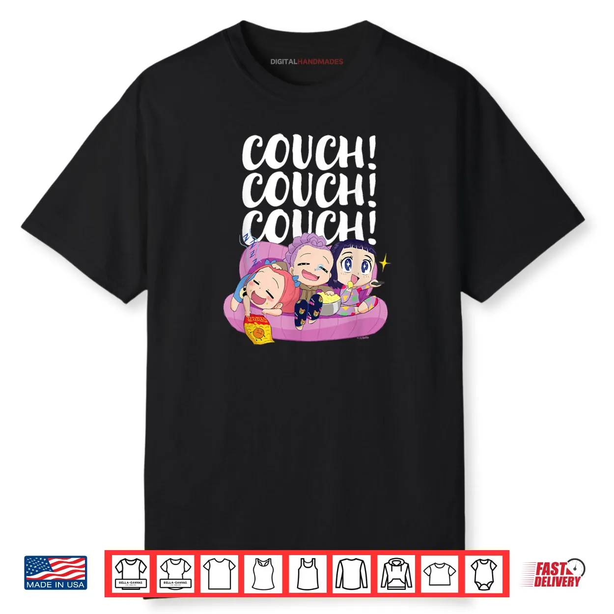 Couch Couch Couch KPop Demon Hunter Shirt Couch Couch Couch KPop Demon Hunter Shirt