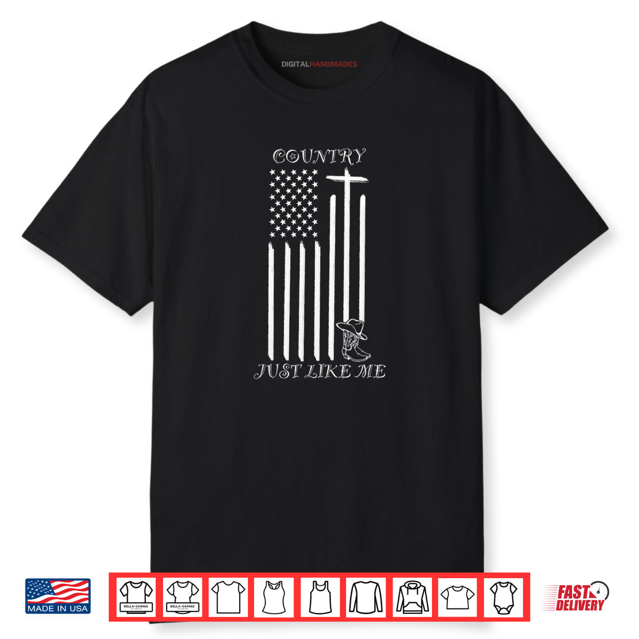 Country Just Like Me Shirt Country Just Like Me Shirt