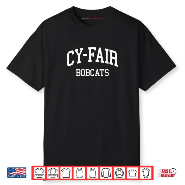 Cy Fair High School HS Cypress TX Retro Sports Shirt