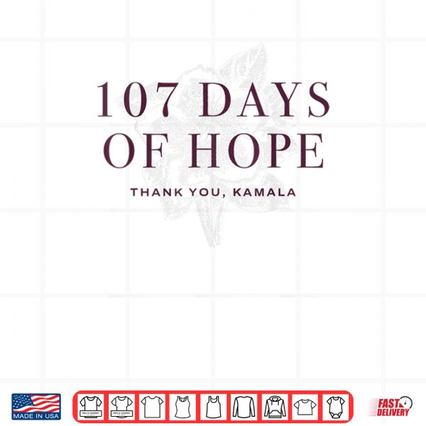 Design 107 Days Kamala Harris Shirt