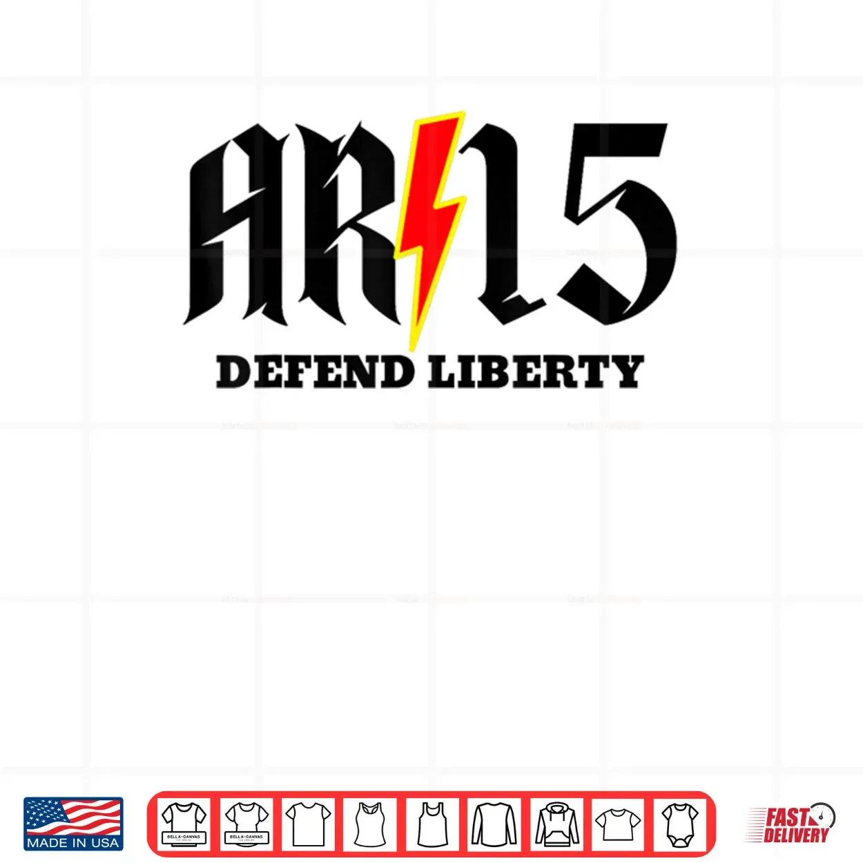 AR15 Defend Liberty Shirt AR15 Defend Liberty Shirt