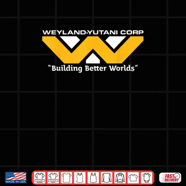 Design Alien Earth FX Series Weyland Yutani Corp Logo Shirt