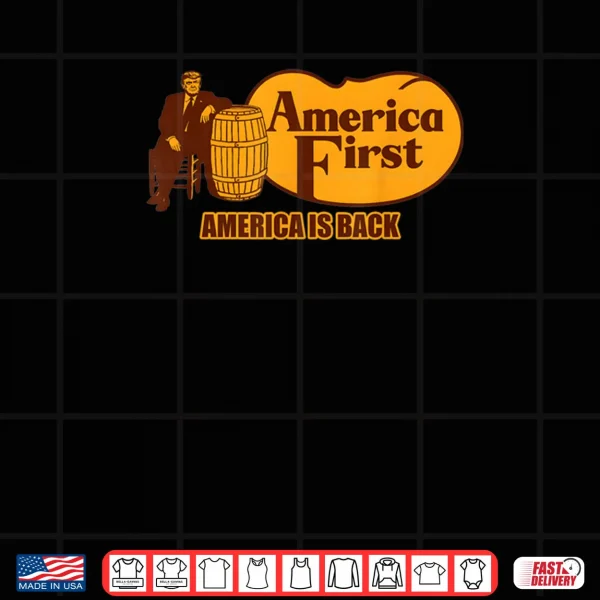 Design America First Barrel Shirt