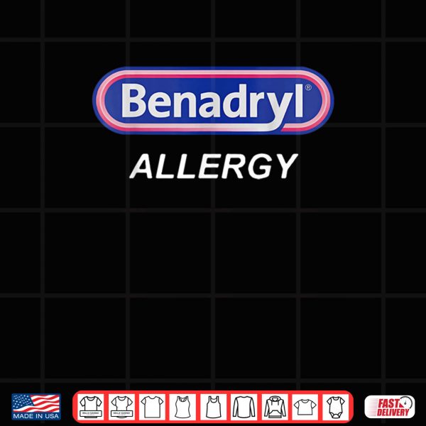 Design Benadryl Allergy Funny Nurse Pharmacy Halloween Costume Cute Shirt
