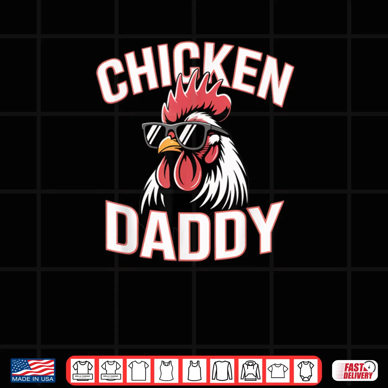 Chicken Daddy Raising Farm Chickens Shirt Chicken Daddy Raising Farm Chickens Shirt