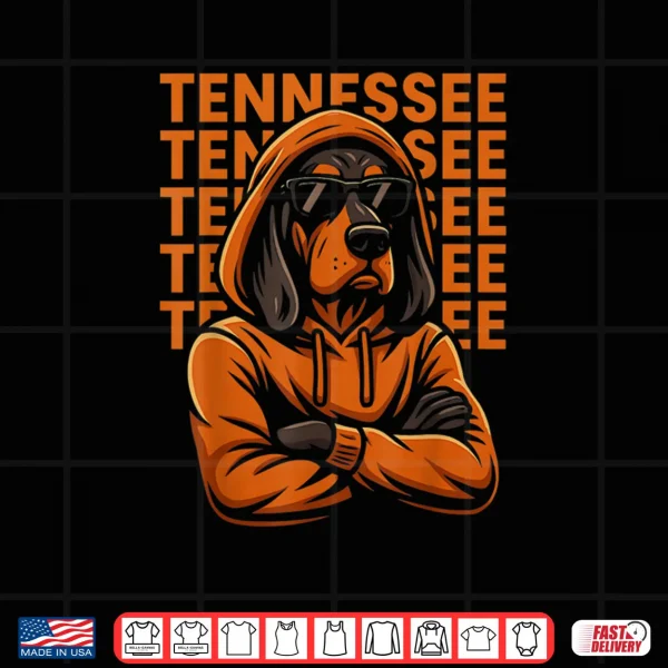 Cool Tennessee Dog Lovers Coonhound Shirt 3 Design Cool Tennessee Dog Lovers Coonhound Shirt