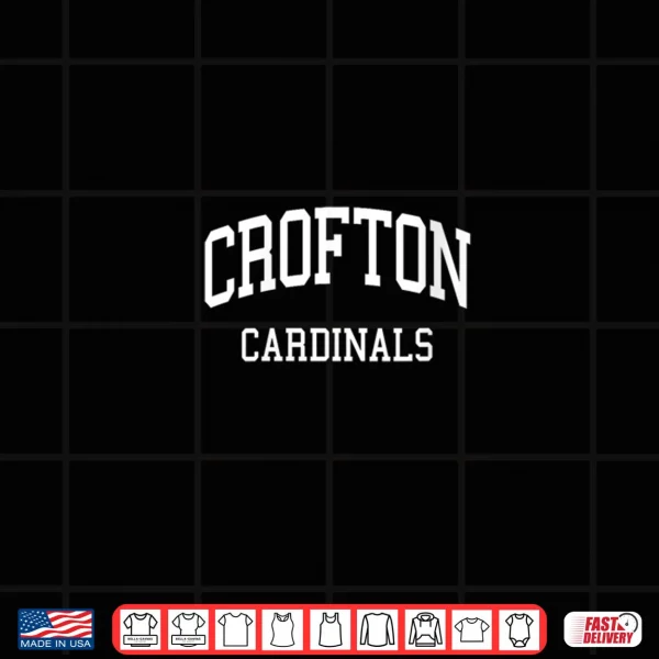 Design Crofton High School HS Gambrills MD Retro Sports Shirt