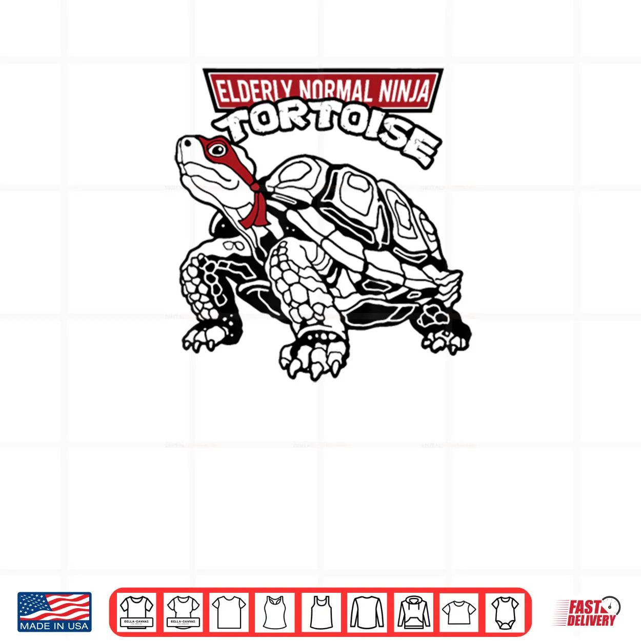 Elderly Normal Ninja Tortoise Shirt Elderly Normal Ninja Tortoise Shirt