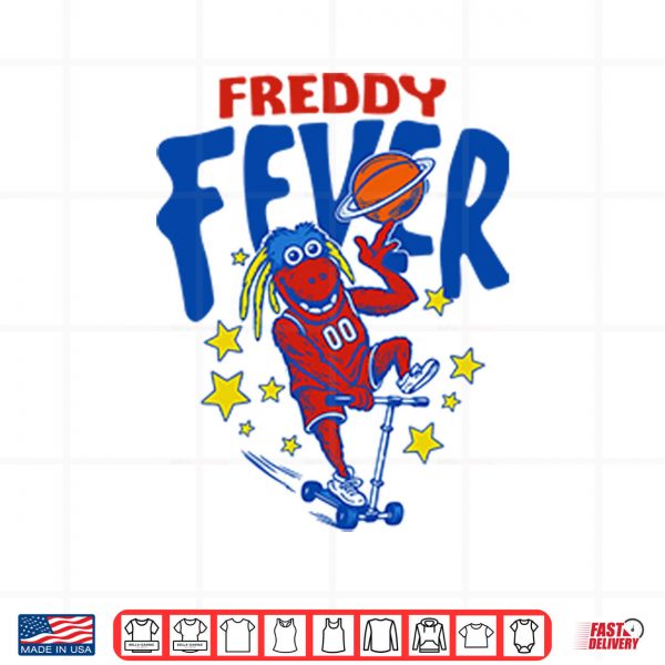 Design Freddy Fever Mascot Indiana Fever Basketball Shirt