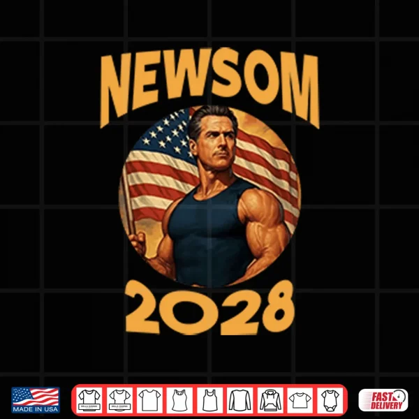 Design Gavin Newsom 2028 Shirt