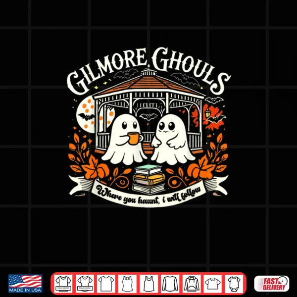 Design Gilmore Cozy Ghouls Ghost Parody Halloween Fall for Gilmore Shirt