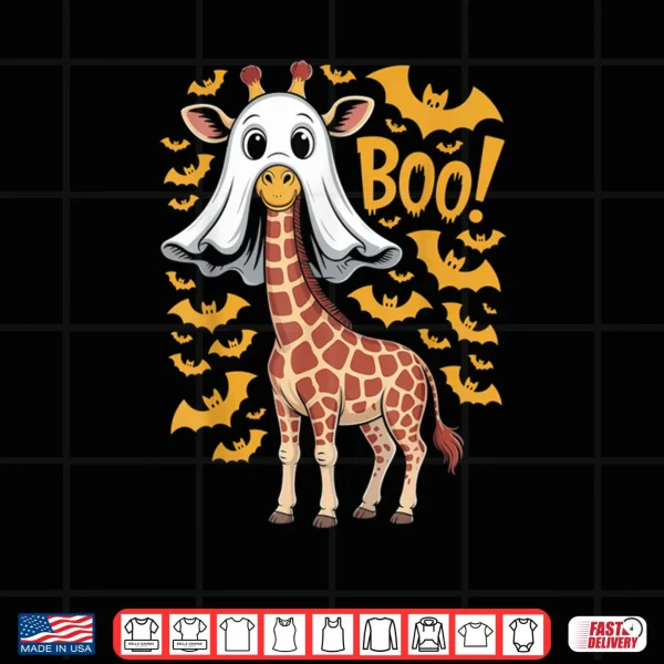 Design Giraffe Boo Halloween Costume Shirt