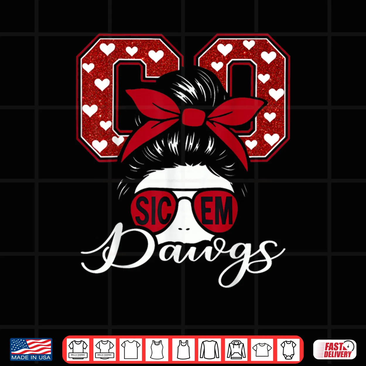 Go Dawgs Funny Sic Em Retro Shirt Go Dawgs Funny Sic Em Retro Shirt