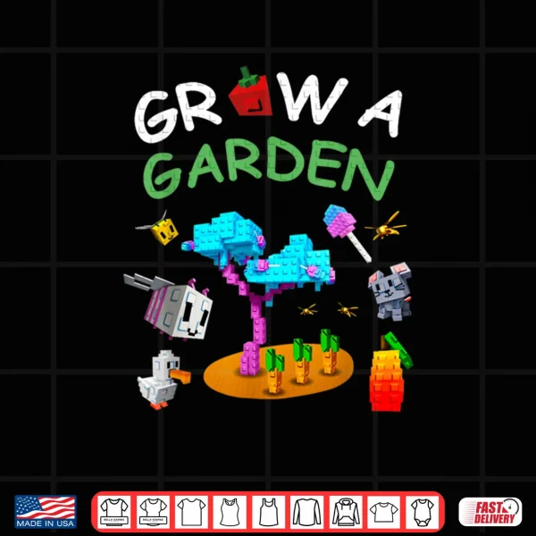 Grow A Garden Funny Candy Blossom Shirt 3 Design Grow A Garden Funny Candy Blossom Shirt