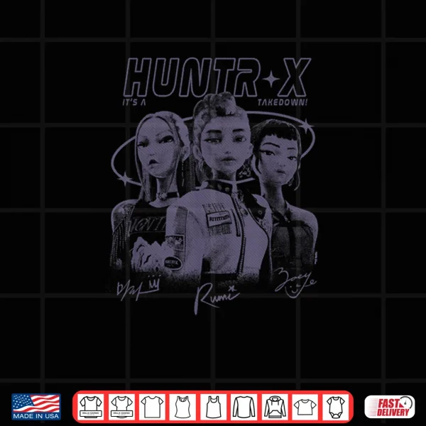 Design HUNTRIX Takedown Kpop Demon Hunters Shirt
