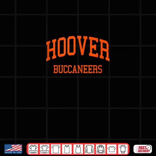 Design Hoover High School HS Hoover AL Retro Sports Shirt