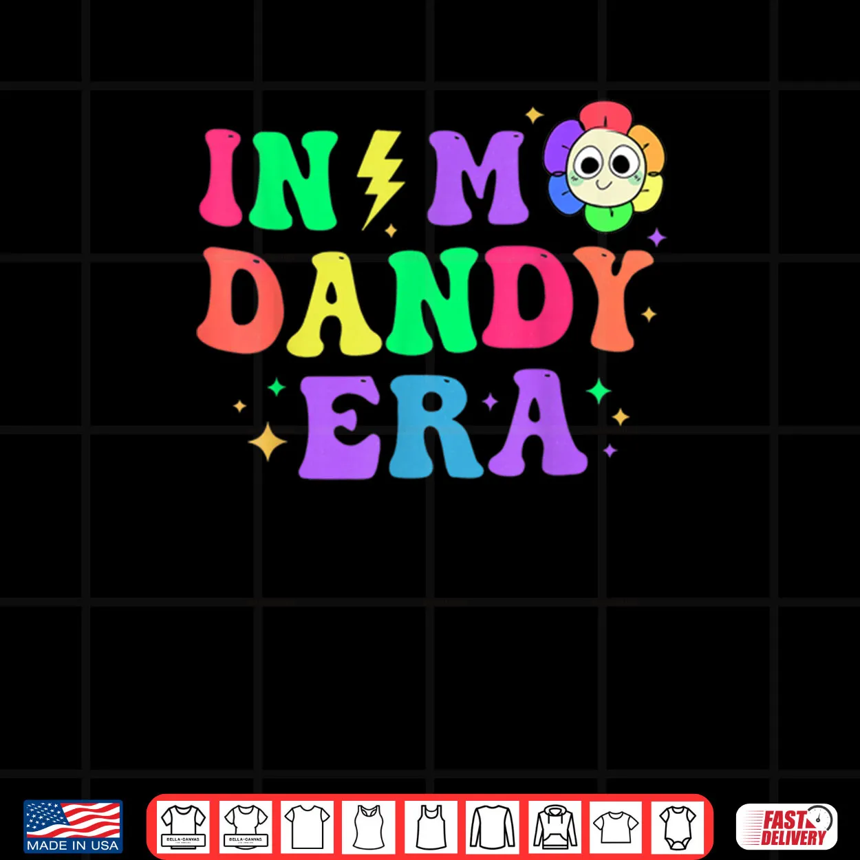 In My Dandy era Funny Dandy Cute Costume Shirt In My Dandy era Funny Dandy Cute Costume Shirt