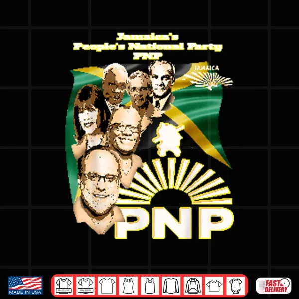 Jamaica’s People’s National Party PNP Shirt 3 Design Jamaicas Peoples National Party PNP Shirt
