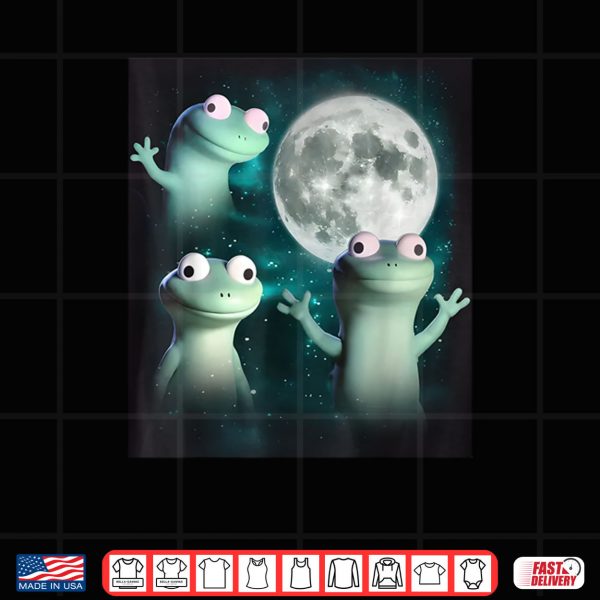 Design Lizard Lizard Lizard Funny Lizard Moon Shirt