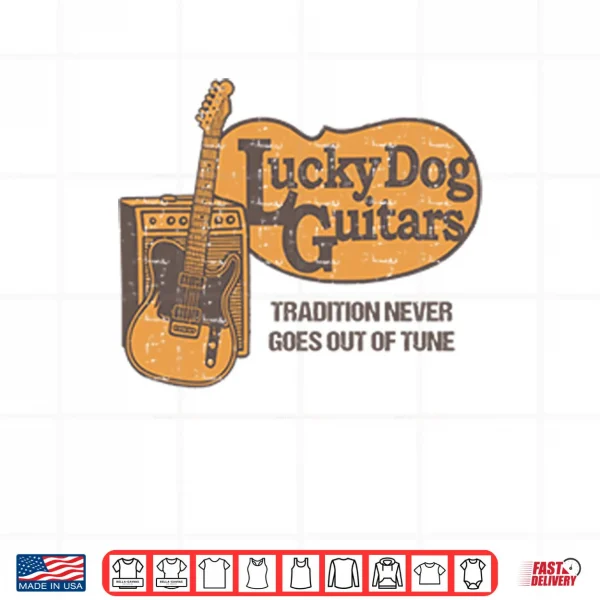Design Lucky Dog Guitars Cracker Barrel Shirt