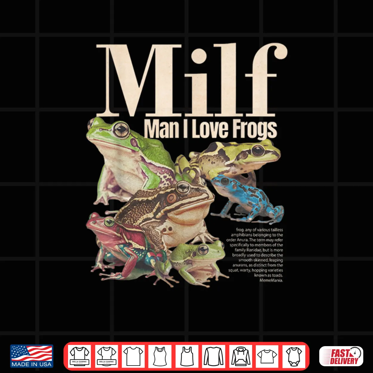 MILF Man I Love Frogs Shirt MILF Man I Love Frogs Shirt
