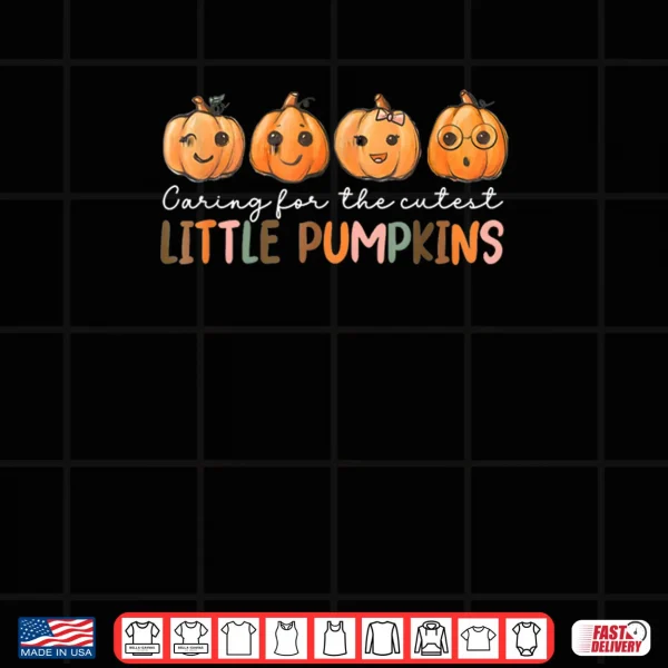 Design NICU Nurse Halloween Cutest Pumpkins Mother Baby Nurse Fall Shirt