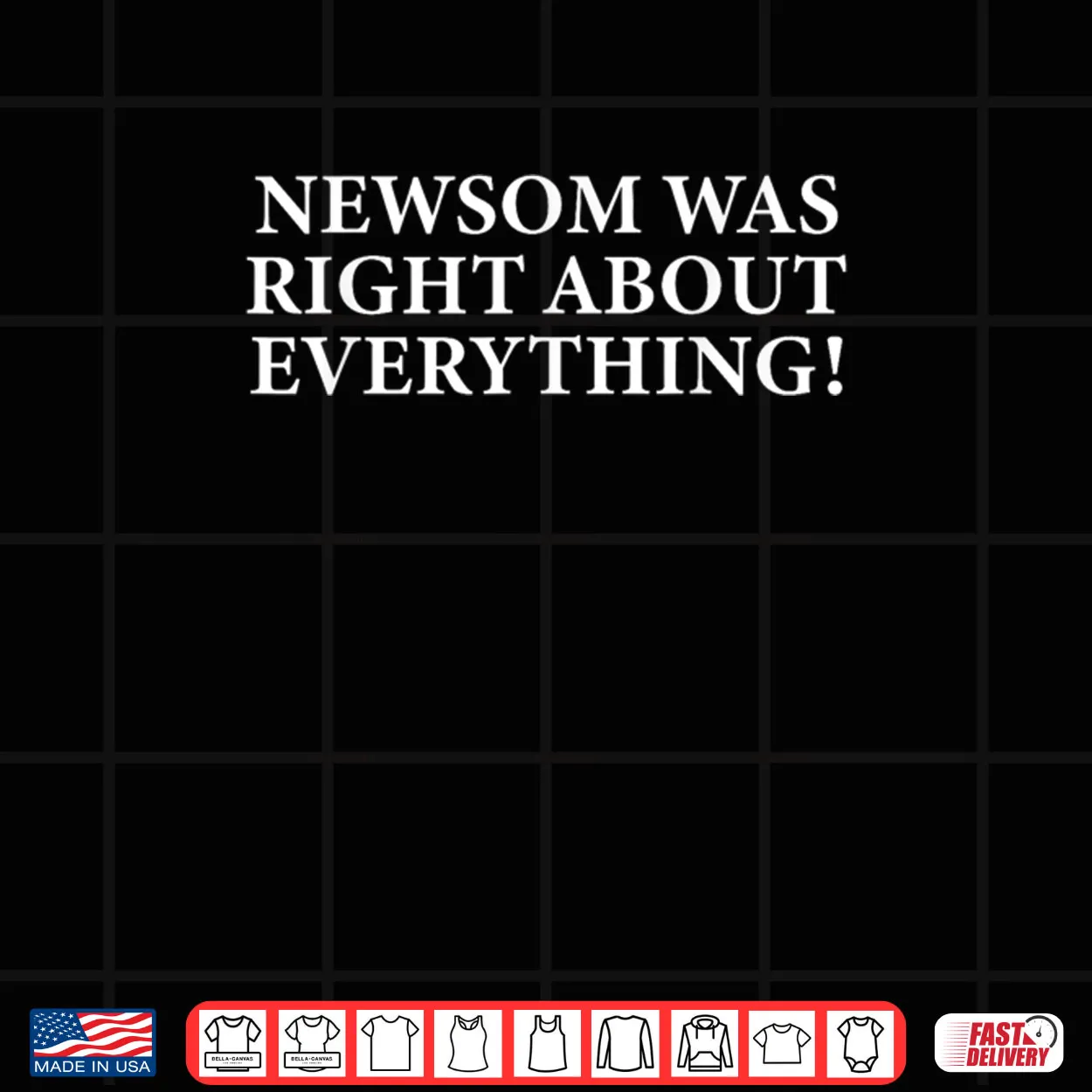 Newsom was Right About Everything Shirt Newsom was Right About Everything Shirt