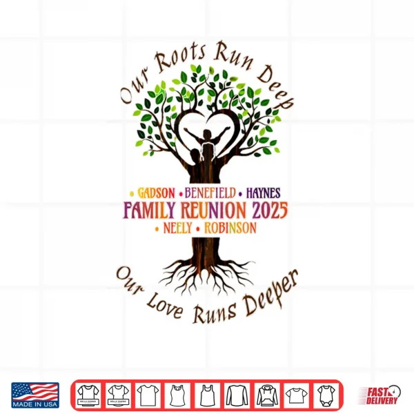Our Love Runs Deeper Family Reunion Shirt 3 Design Our Love Runs Deeper Family Reunion Shirt